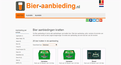 Desktop Screenshot of bier-aanbieding.nl